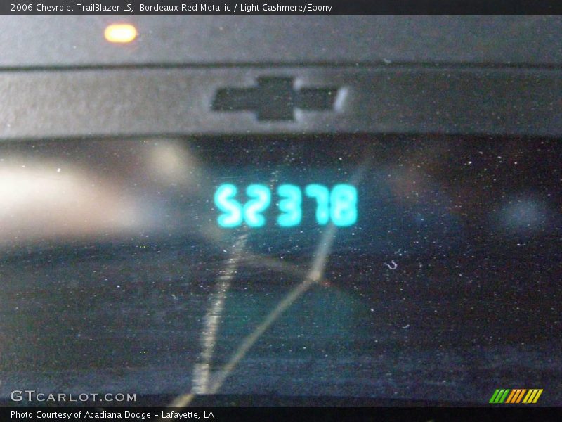 Bordeaux Red Metallic / Light Cashmere/Ebony 2006 Chevrolet TrailBlazer LS