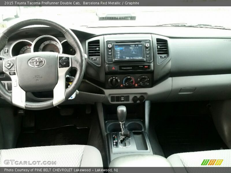Barcelona Red Metallic / Graphite 2015 Toyota Tacoma PreRunner Double Cab