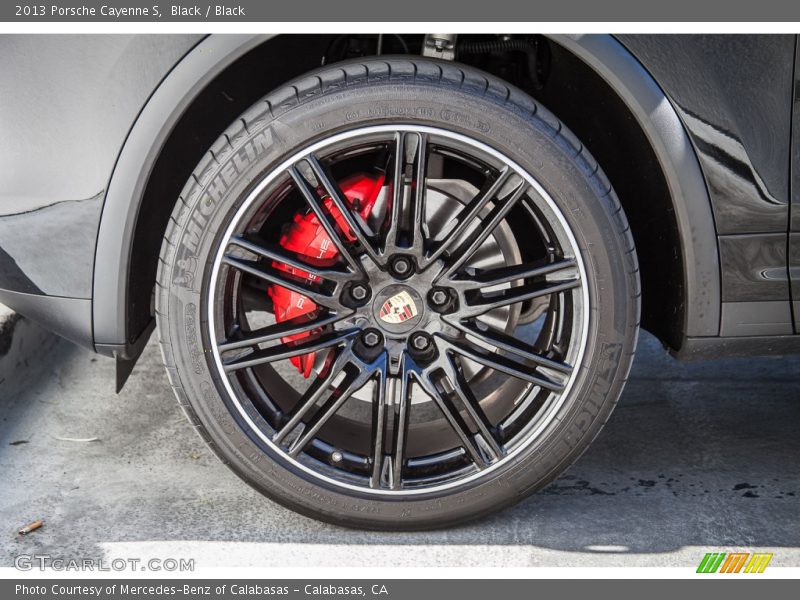 Black / Black 2013 Porsche Cayenne S
