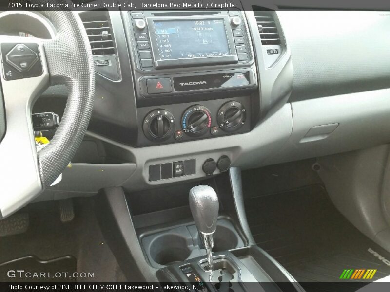 Barcelona Red Metallic / Graphite 2015 Toyota Tacoma PreRunner Double Cab