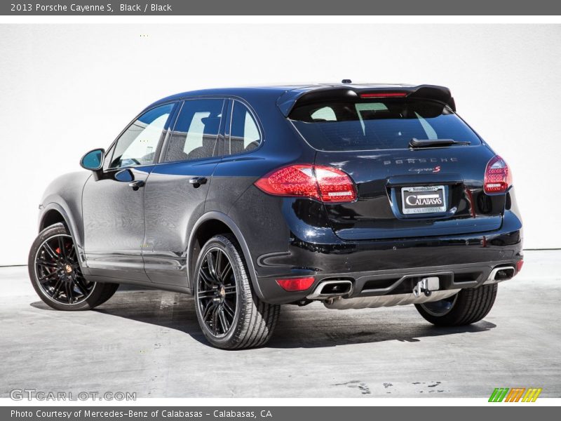 Black / Black 2013 Porsche Cayenne S