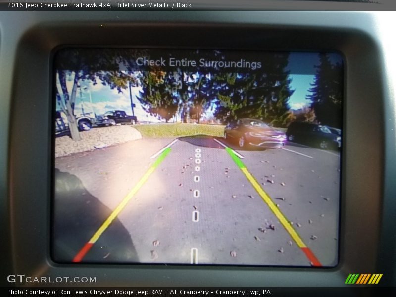 Billet Silver Metallic / Black 2016 Jeep Cherokee Trailhawk 4x4