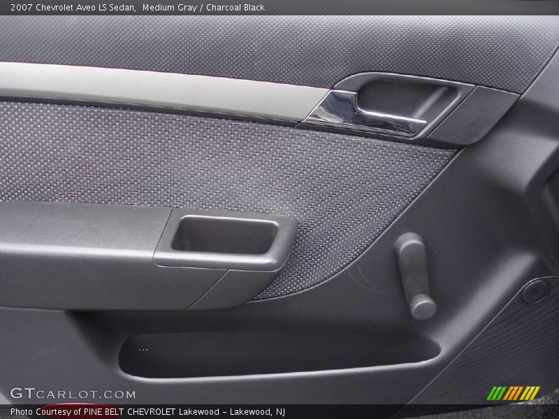Medium Gray / Charcoal Black 2007 Chevrolet Aveo LS Sedan