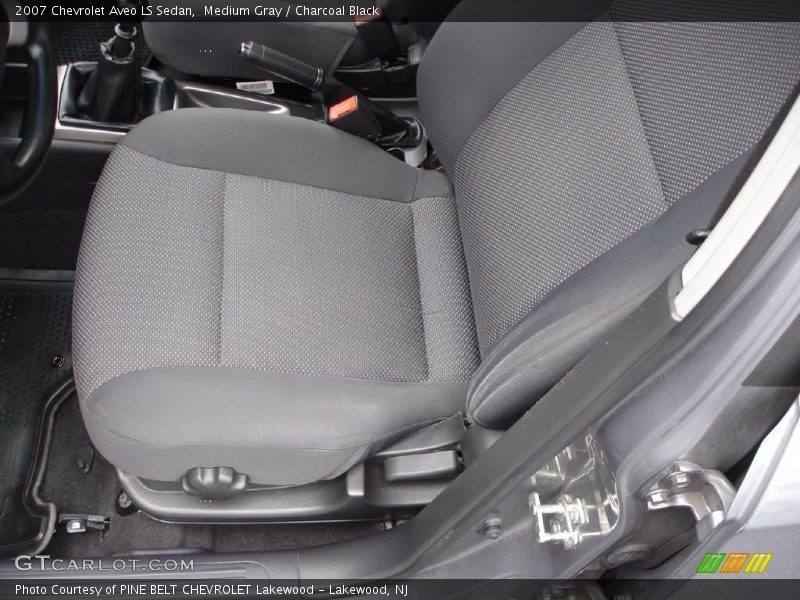 Medium Gray / Charcoal Black 2007 Chevrolet Aveo LS Sedan