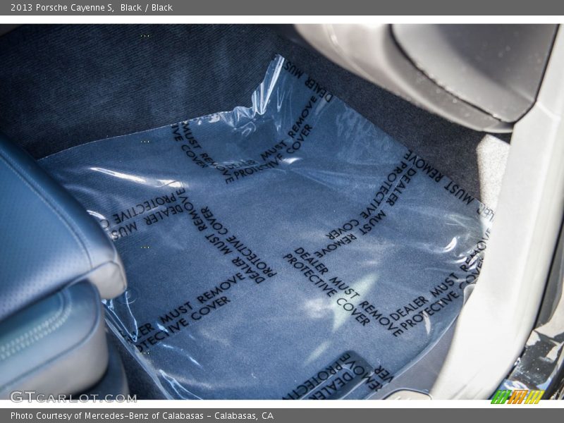 Black / Black 2013 Porsche Cayenne S
