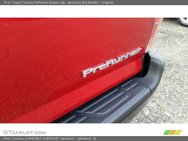Barcelona Red Metallic / Graphite 2015 Toyota Tacoma PreRunner Double Cab