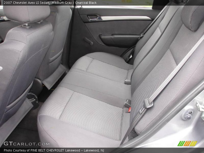 Medium Gray / Charcoal Black 2007 Chevrolet Aveo LS Sedan
