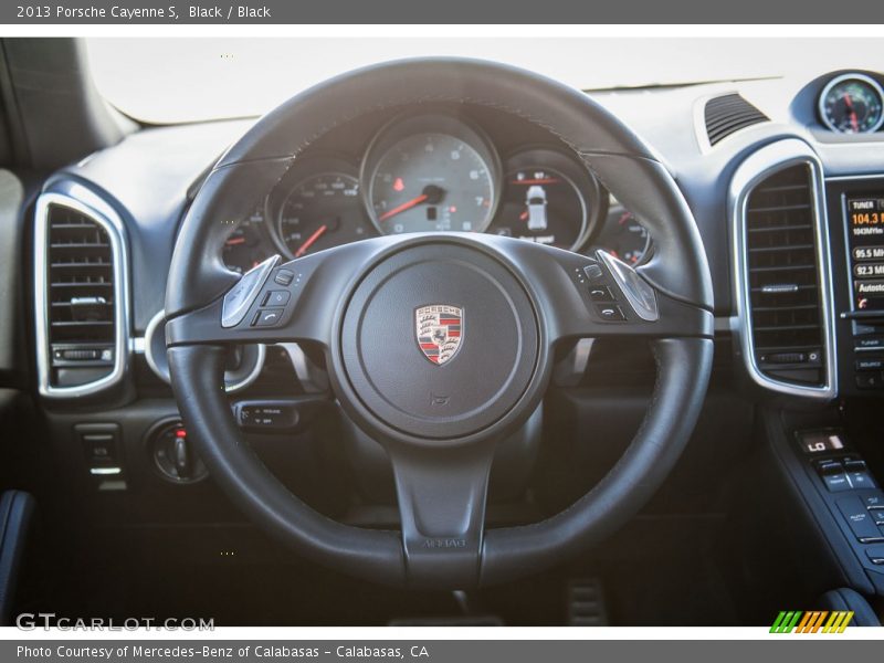 Black / Black 2013 Porsche Cayenne S