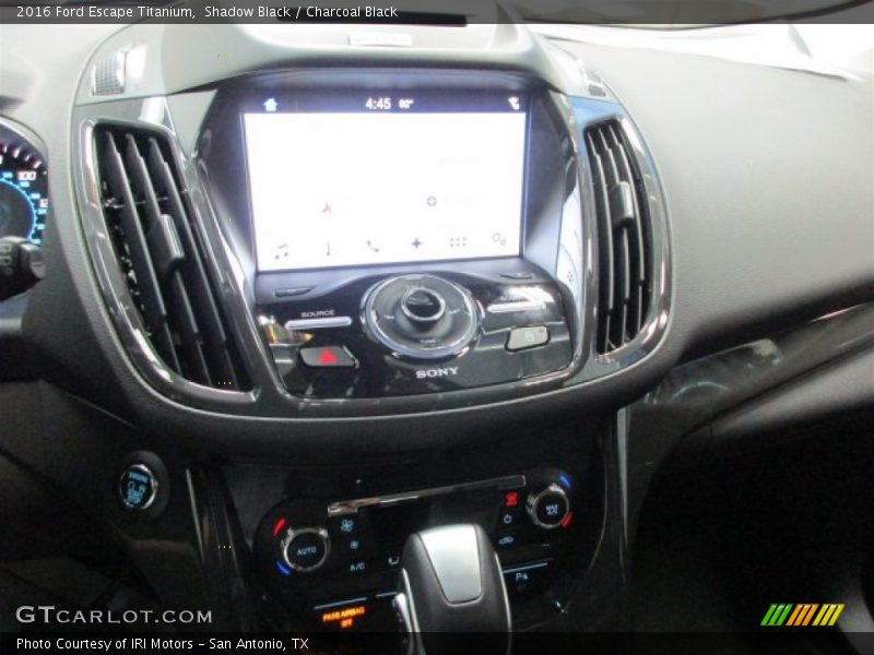 Shadow Black / Charcoal Black 2016 Ford Escape Titanium
