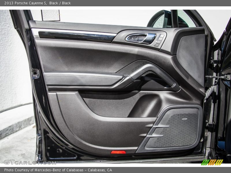 Black / Black 2013 Porsche Cayenne S