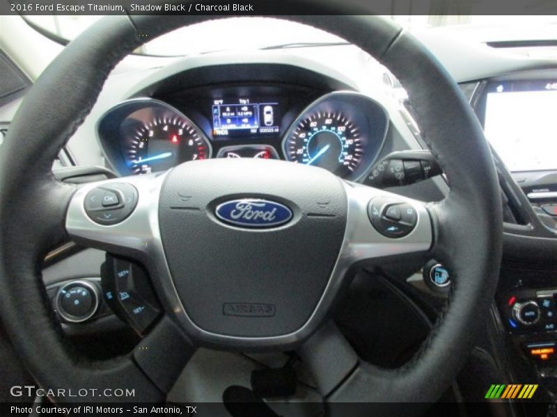  2016 Escape Titanium Steering Wheel