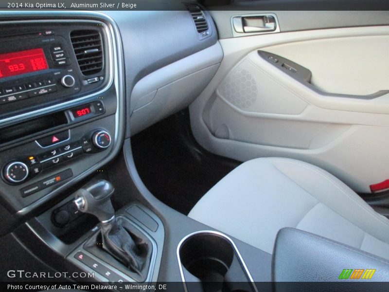 Aluminum Silver / Beige 2014 Kia Optima LX