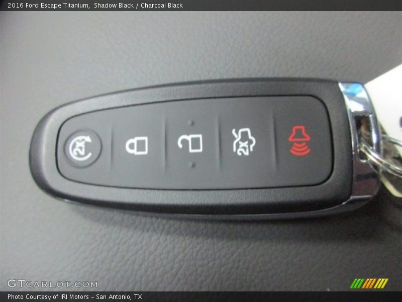Shadow Black / Charcoal Black 2016 Ford Escape Titanium