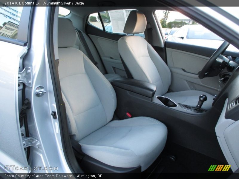 Aluminum Silver / Beige 2014 Kia Optima LX