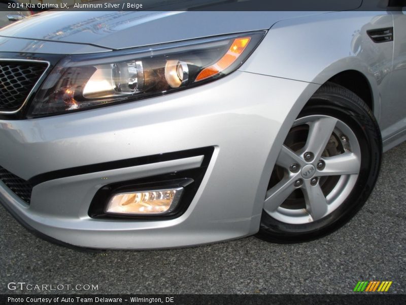 Aluminum Silver / Beige 2014 Kia Optima LX