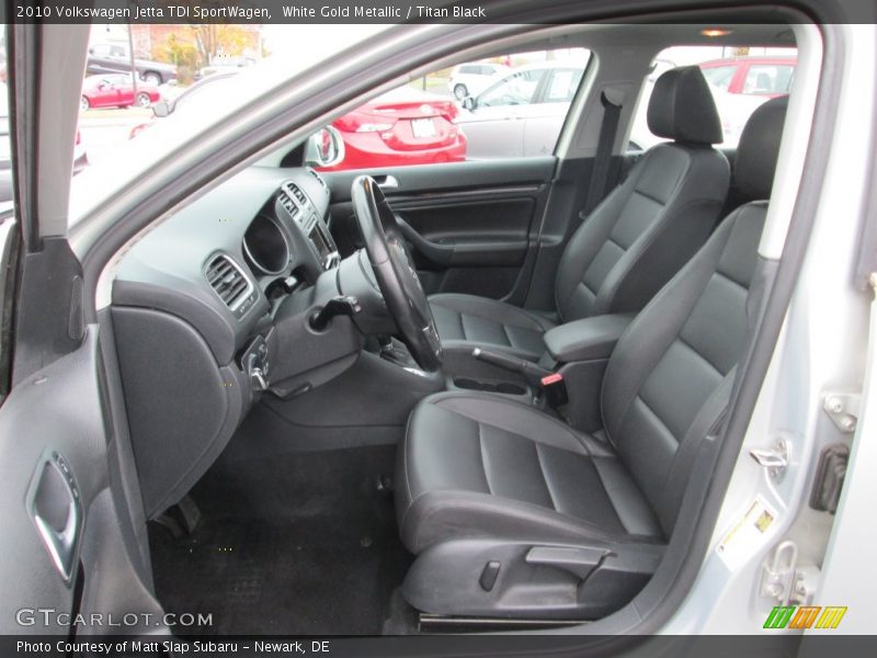  2010 Jetta TDI SportWagen Titan Black Interior