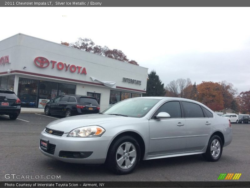 Silver Ice Metallic / Ebony 2011 Chevrolet Impala LT