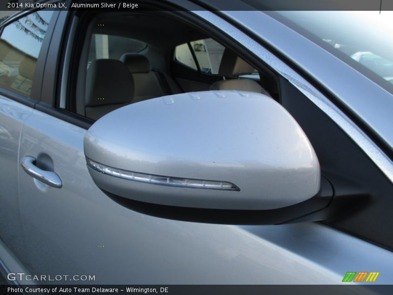 Aluminum Silver / Beige 2014 Kia Optima LX