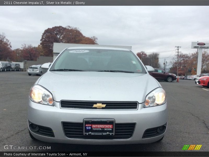 Silver Ice Metallic / Ebony 2011 Chevrolet Impala LT