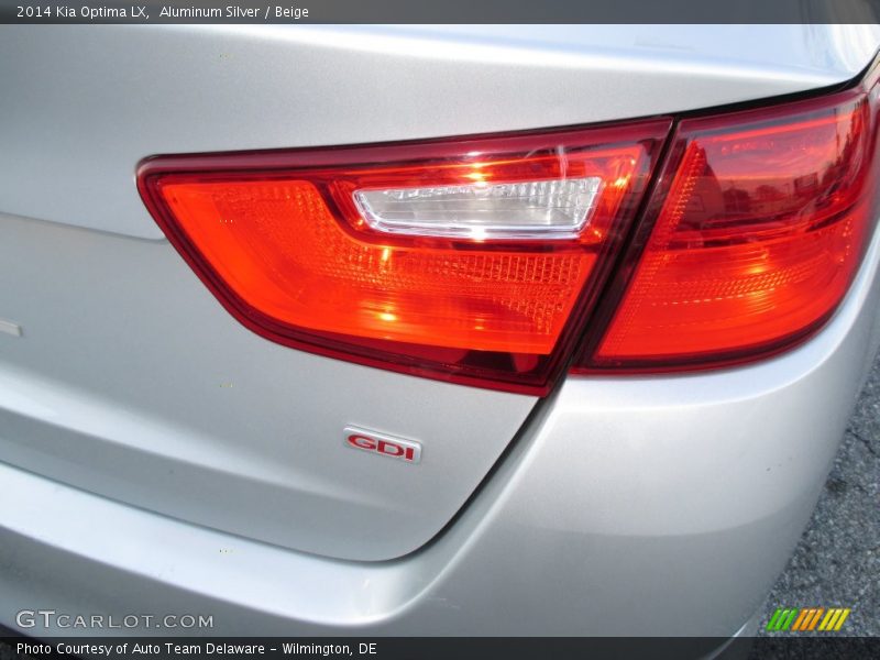Aluminum Silver / Beige 2014 Kia Optima LX