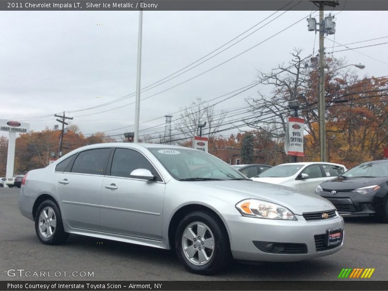 Silver Ice Metallic / Ebony 2011 Chevrolet Impala LT