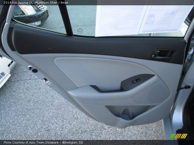 Aluminum Silver / Beige 2014 Kia Optima LX