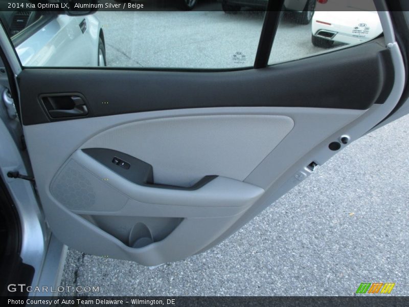 Aluminum Silver / Beige 2014 Kia Optima LX