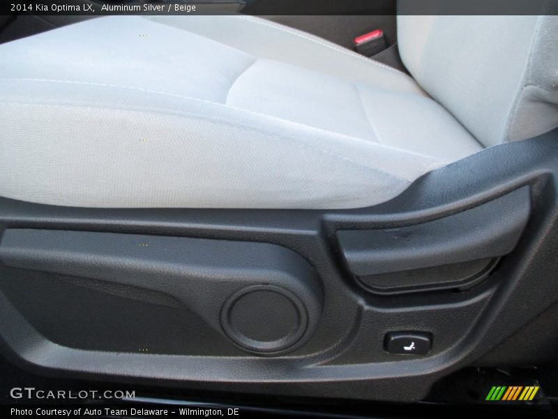 Aluminum Silver / Beige 2014 Kia Optima LX