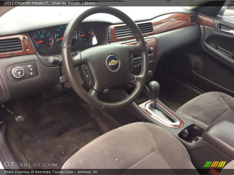 Silver Ice Metallic / Ebony 2011 Chevrolet Impala LT