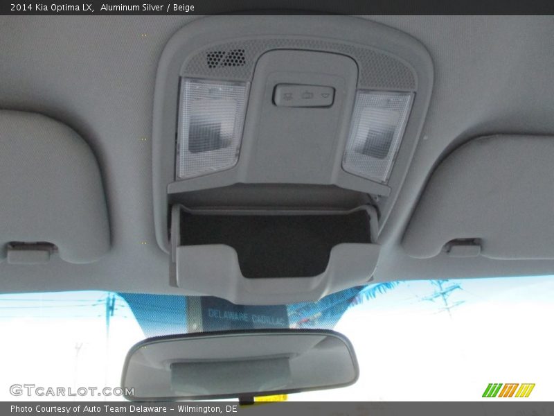 Aluminum Silver / Beige 2014 Kia Optima LX