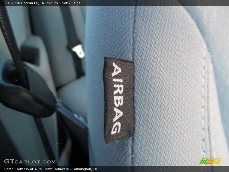 Aluminum Silver / Beige 2014 Kia Optima LX