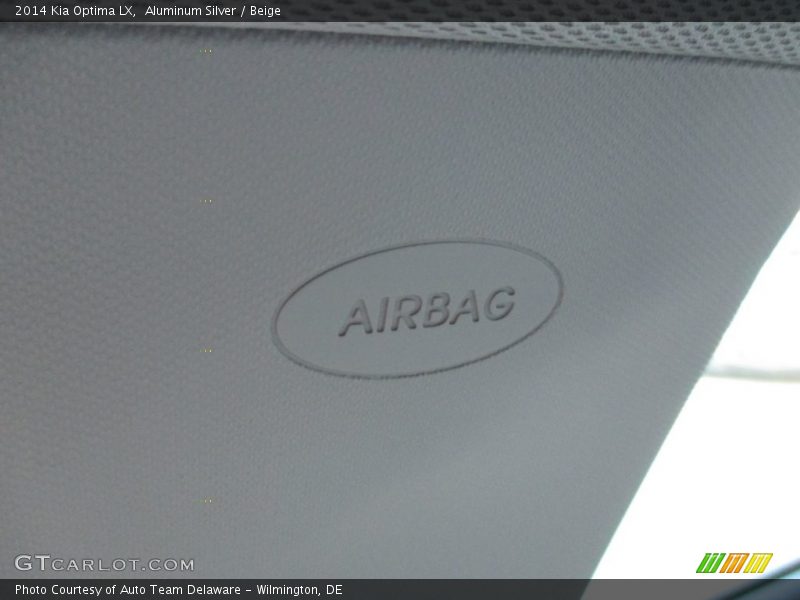 Aluminum Silver / Beige 2014 Kia Optima LX