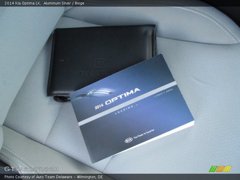 Aluminum Silver / Beige 2014 Kia Optima LX