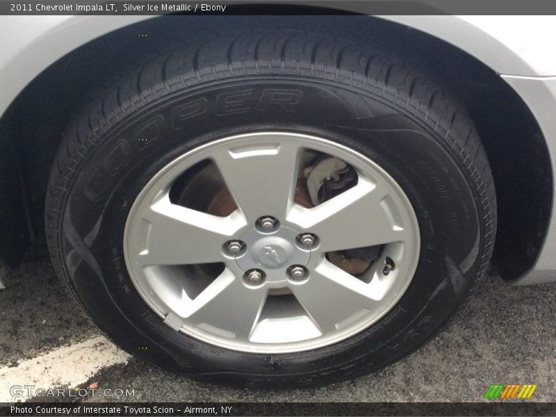 Silver Ice Metallic / Ebony 2011 Chevrolet Impala LT