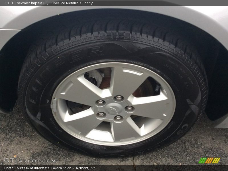 Silver Ice Metallic / Ebony 2011 Chevrolet Impala LT