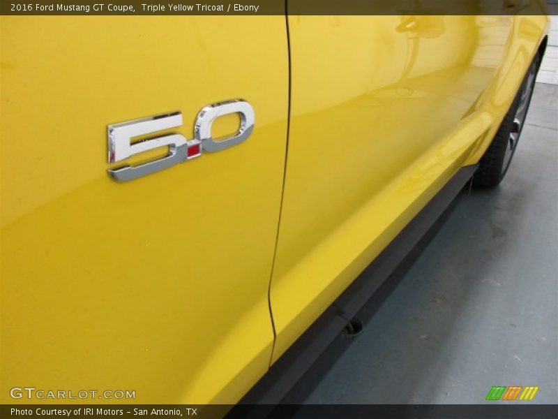 Triple Yellow Tricoat / Ebony 2016 Ford Mustang GT Coupe