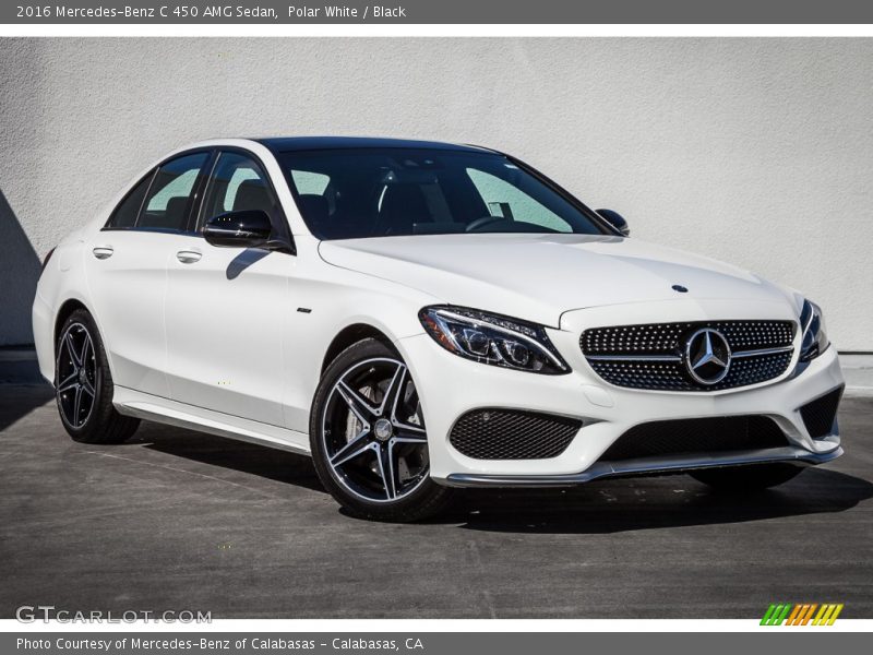 Front 3/4 View of 2016 C 450 AMG Sedan