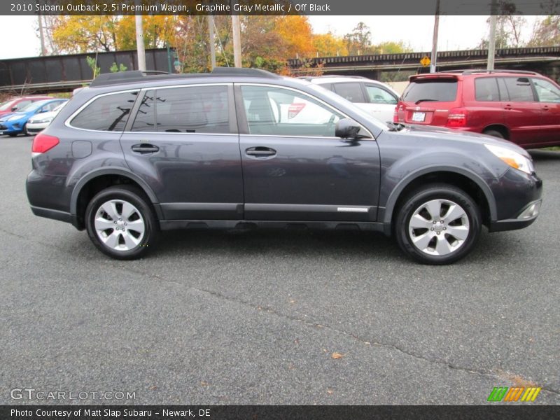  2010 Outback 2.5i Premium Wagon Graphite Gray Metallic