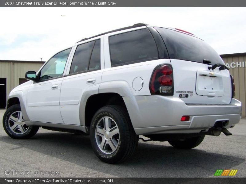 Summit White / Light Gray 2007 Chevrolet TrailBlazer LT 4x4