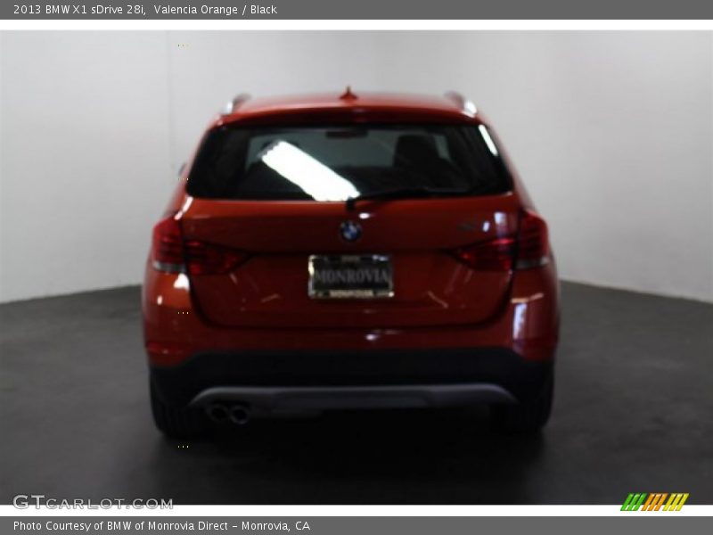Valencia Orange / Black 2013 BMW X1 sDrive 28i