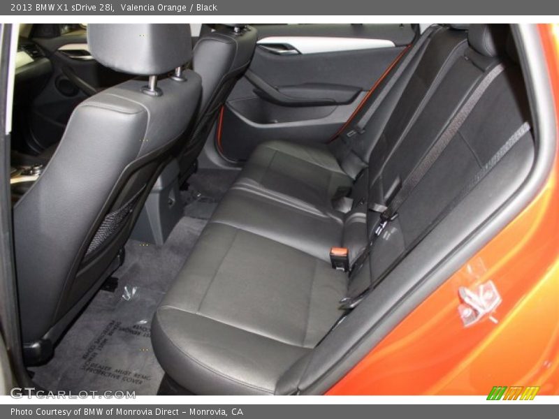 Valencia Orange / Black 2013 BMW X1 sDrive 28i