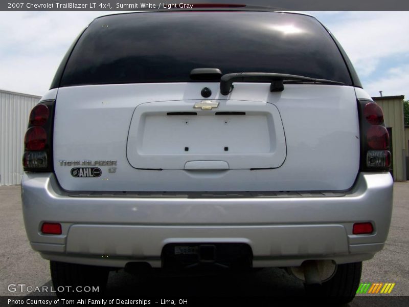Summit White / Light Gray 2007 Chevrolet TrailBlazer LT 4x4