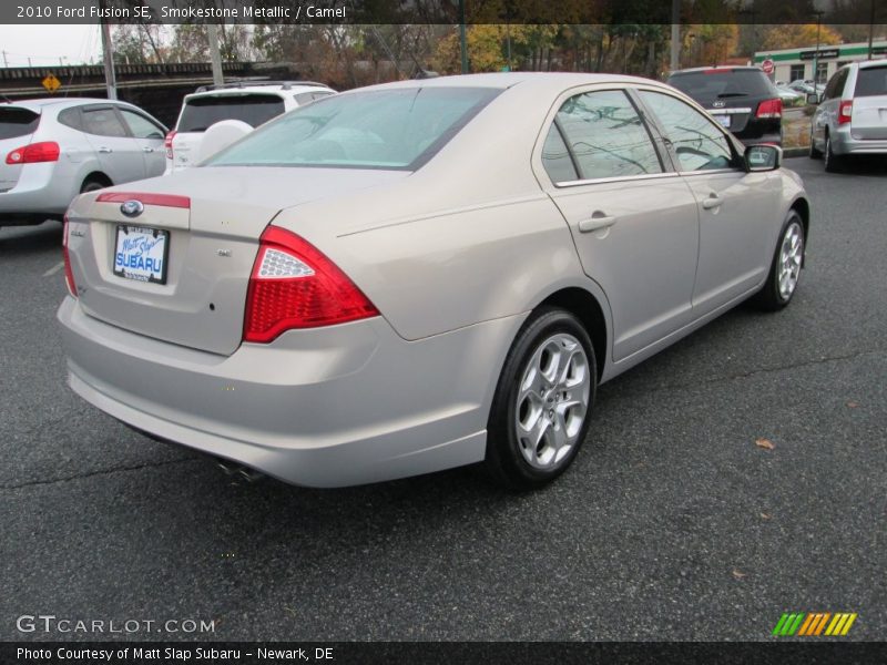 Smokestone Metallic / Camel 2010 Ford Fusion SE