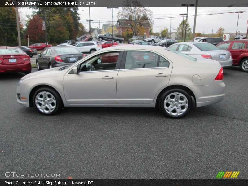Smokestone Metallic / Camel 2010 Ford Fusion SE