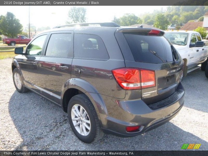 Granite Crystal Metallic / Black 2016 Dodge Journey SXT AWD