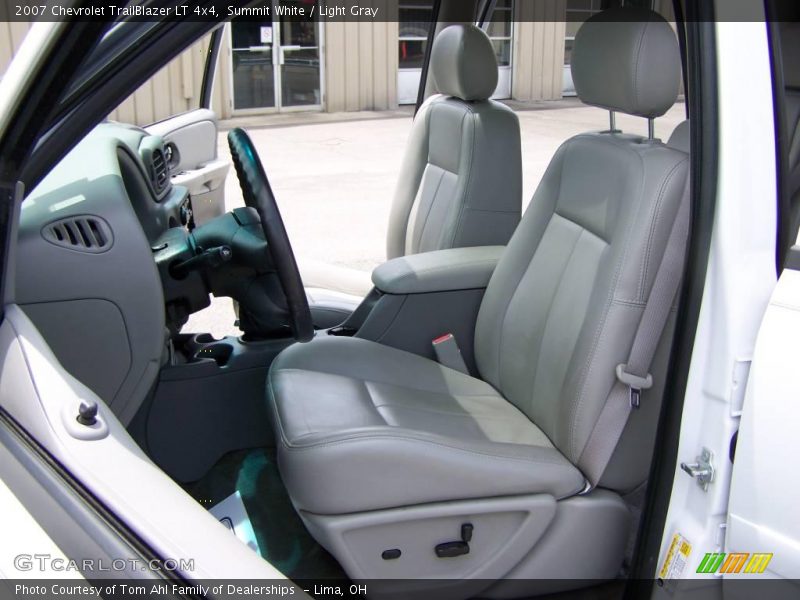 Summit White / Light Gray 2007 Chevrolet TrailBlazer LT 4x4