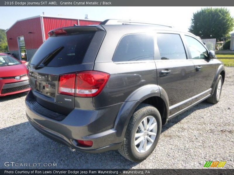 Granite Crystal Metallic / Black 2016 Dodge Journey SXT AWD