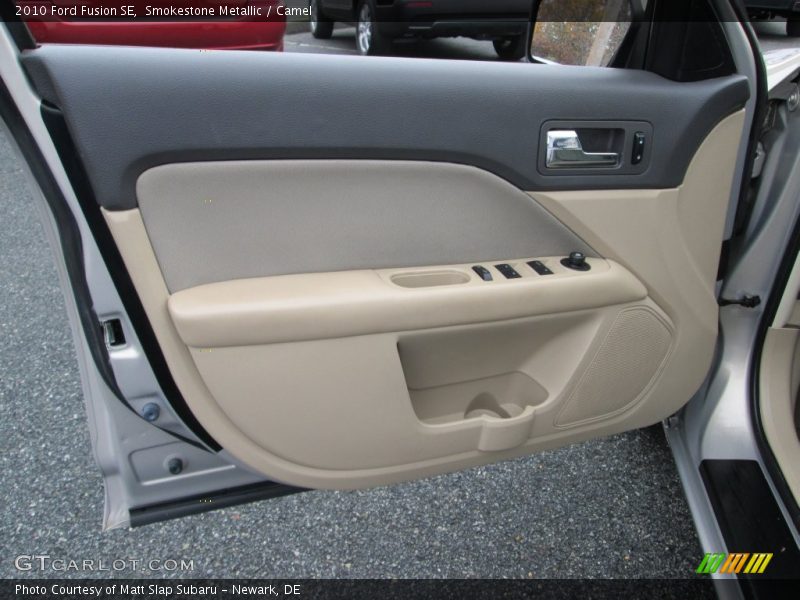 Smokestone Metallic / Camel 2010 Ford Fusion SE