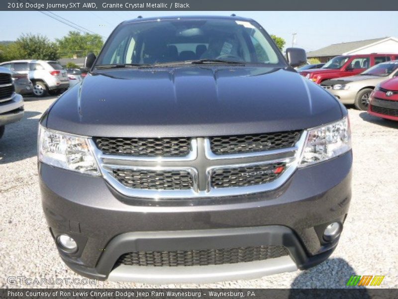 Granite Crystal Metallic / Black 2016 Dodge Journey SXT AWD