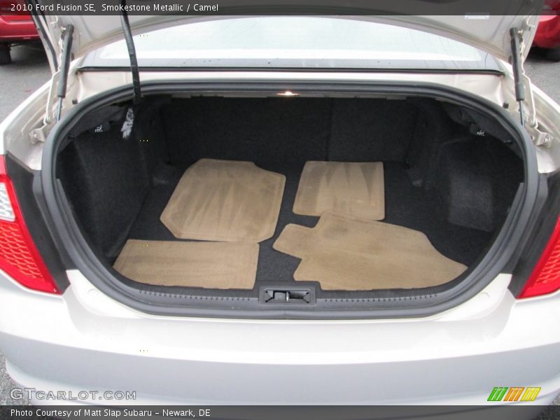 Smokestone Metallic / Camel 2010 Ford Fusion SE